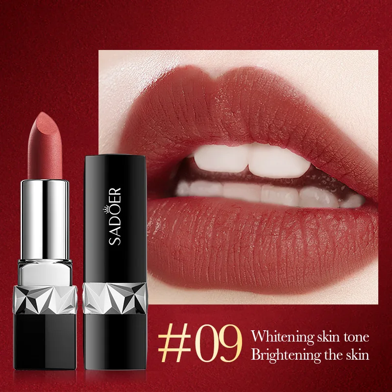 Multi Color Versatile Matte Velvet Lipstick Long-lasting Smudge-free Waterproof Lipstick For Beauty