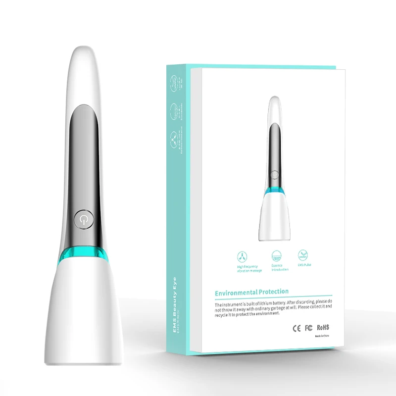 2021 Popular Japan Korea beauty tool shenzhen mini EMS under eye fatigue relief face massager device for eyes