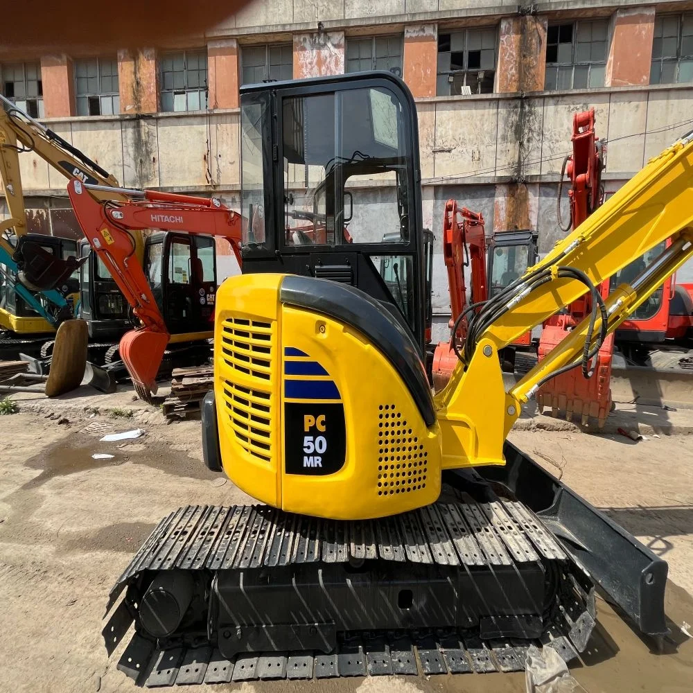 Высококачественный гидравлический экскаватор Komatsu PC50MR 5 тонн лидер продаж подержаная японская коробка передач