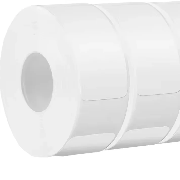 15mm Thermal Self-adhesive Blank Label Barcode Code Sticker Labels Color 15*30mm Food Waterproof Custom Stickers RFID Accept