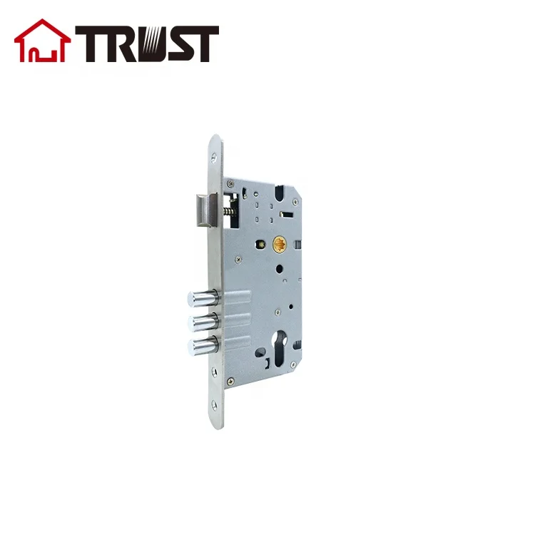 TRUST 8560-3R-SS CE certificate Stainless steel security anti drill 3 point bolt Mortise Door Lock body
