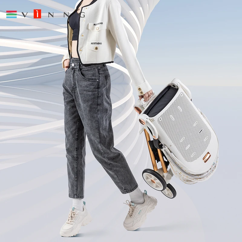 High Quality 3 Baby Stroller Luxury High Landscape Poussette Multi-Functional Baby Pram Baby Strollers For Travel