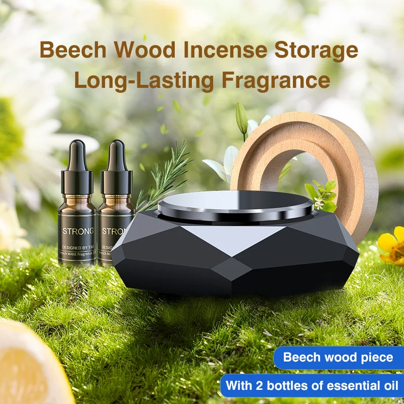 Hot Luxury Models Alloy Fragrance Car Aromatherapy Machine Natural Long-Lasting Fragrance Car Air Freshener