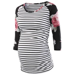 Hot Selling Beautiful Fashionable Pregnancy Maternity Women Tops Clothing