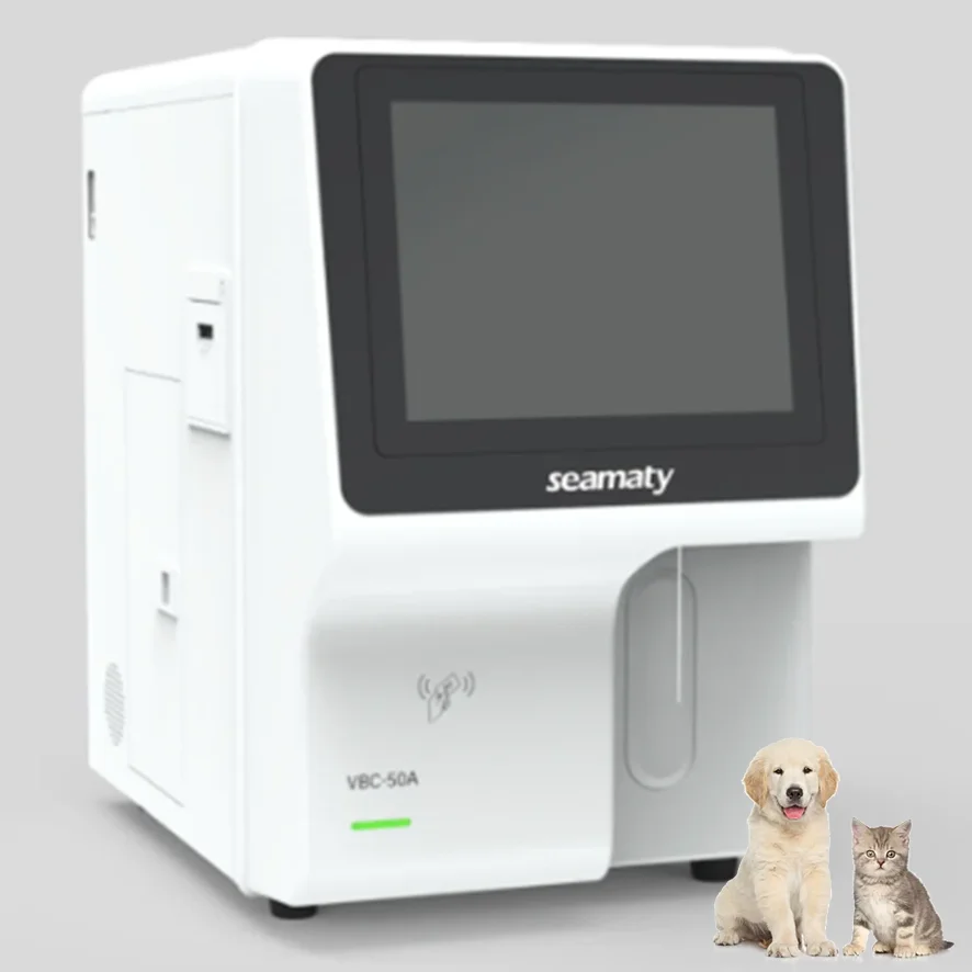 Seamaty VBC50A Multi-function Fully Automated Hematology Analyzer Veterinary Medical Equipment Chemical Blood Tester
