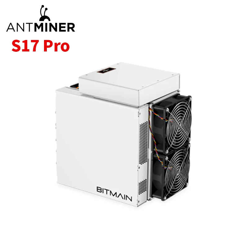  Б/у Майнер bitmain antminer s17 pro SHA-256 50Th/s 1975W