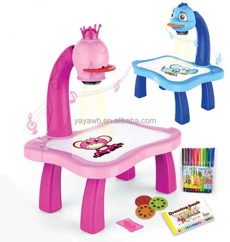 projector painting kids