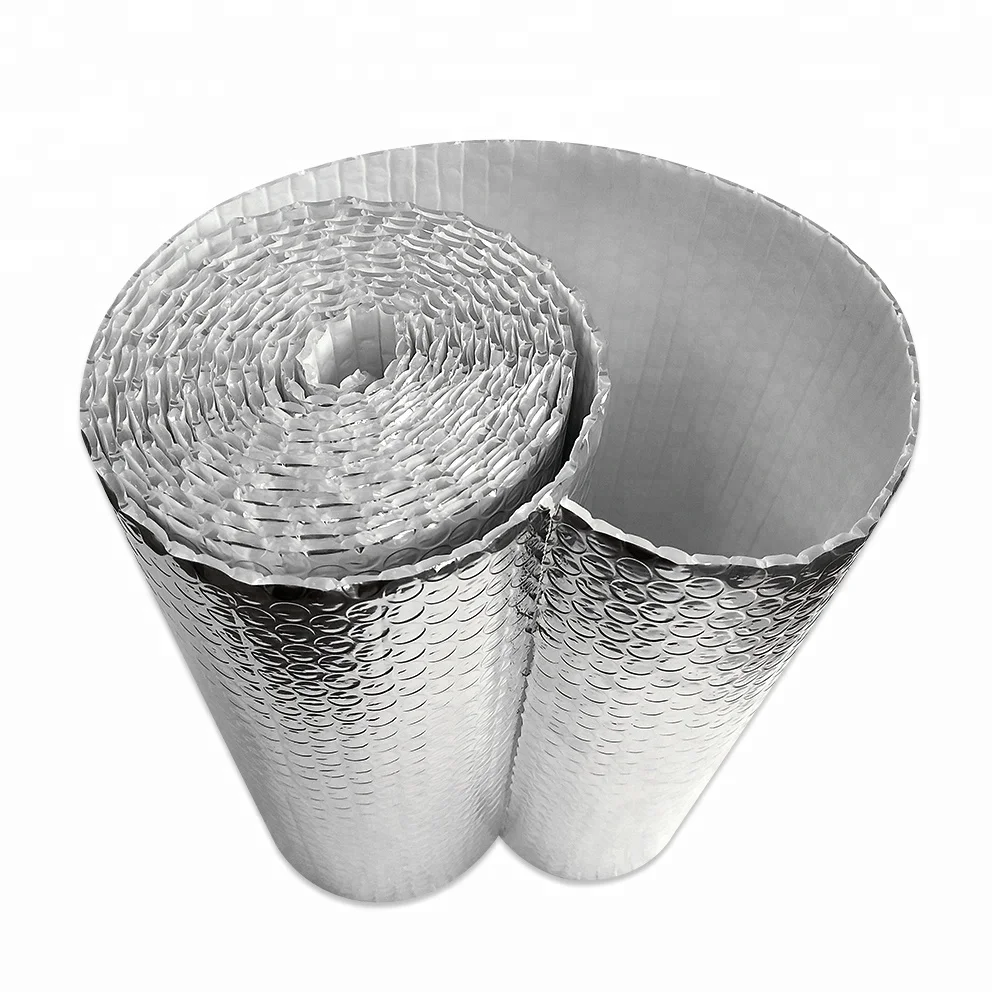 Светоотражающие теплоизоляционные рулоны, радиатор, изоляционная фольга, один/двойной пузырь, теплоизоляционные звукоизоляционные материалы