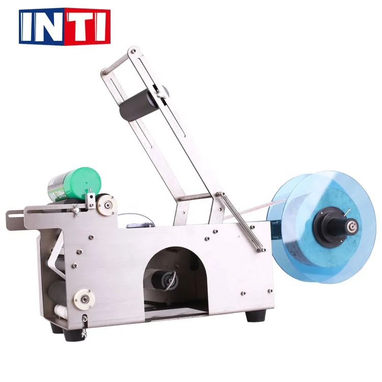 MT-50 Semi automatic Round Bottle Labeling Machine Sticker Machine Label Dispenser Machine Label Applicator