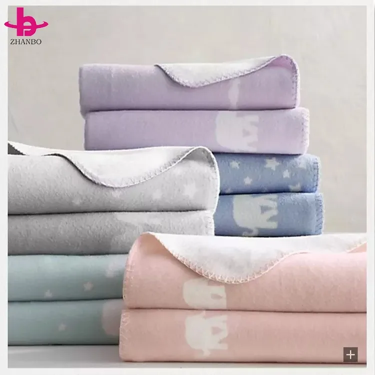 Wholesale Unique Cute Wearable Personalized Knit Newborn Baby Blanket/Super Soft Touching Security Blanket Baby