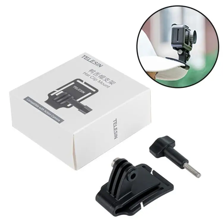 
Camera Accessories Baseball hat Camera Mount Quick Clip Mount J-Hook Buckle Mount Canvas Baseball Hat Accessories 