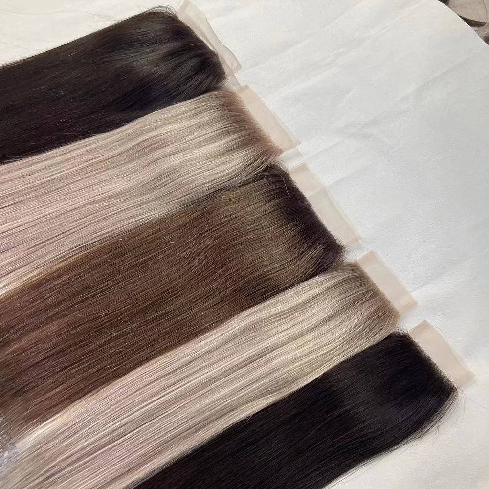 wholesale  3*5 3*6 5*5 5*6 6*6  16inches  transparent lace closure  Mesh Integration System for Hair Loss