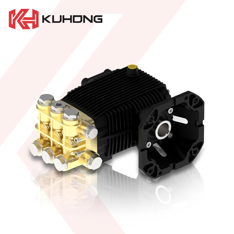 Kuhong KJ-M 15KW Прямая продажа с фабрики высокого давления тройной плунжерный насос омывателя портативная мойка высокого давления мощность стиральная машина насос