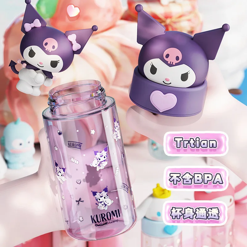 Anime Cartoon boys kids personalized kids plastic cups hello KT cold drink cups