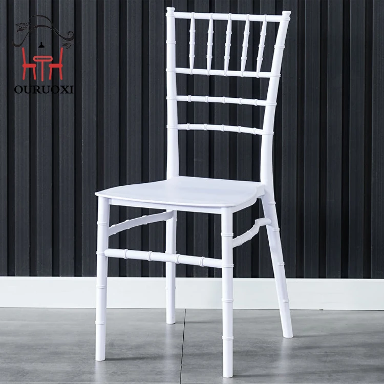 Factory Cheap Price High Quality Modern Style Plastic PP Tiffany Weddings Event Chiavari Chair