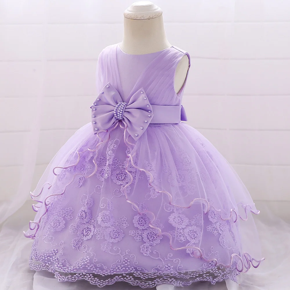Летняя юбка-пачка детская одежда праздничная vestidos de bebes Одежда для новорожденных крещения платья на день рождения маленьких девочек
