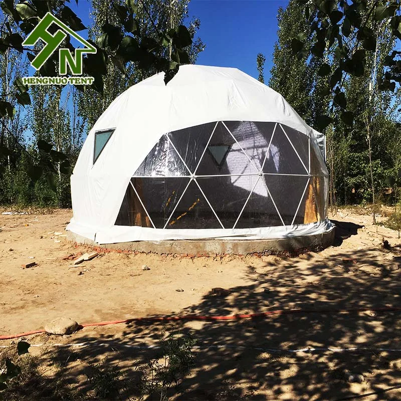 Hot Sale Tourist Attraction Hotel Tent Geodesic Dome For Living Room