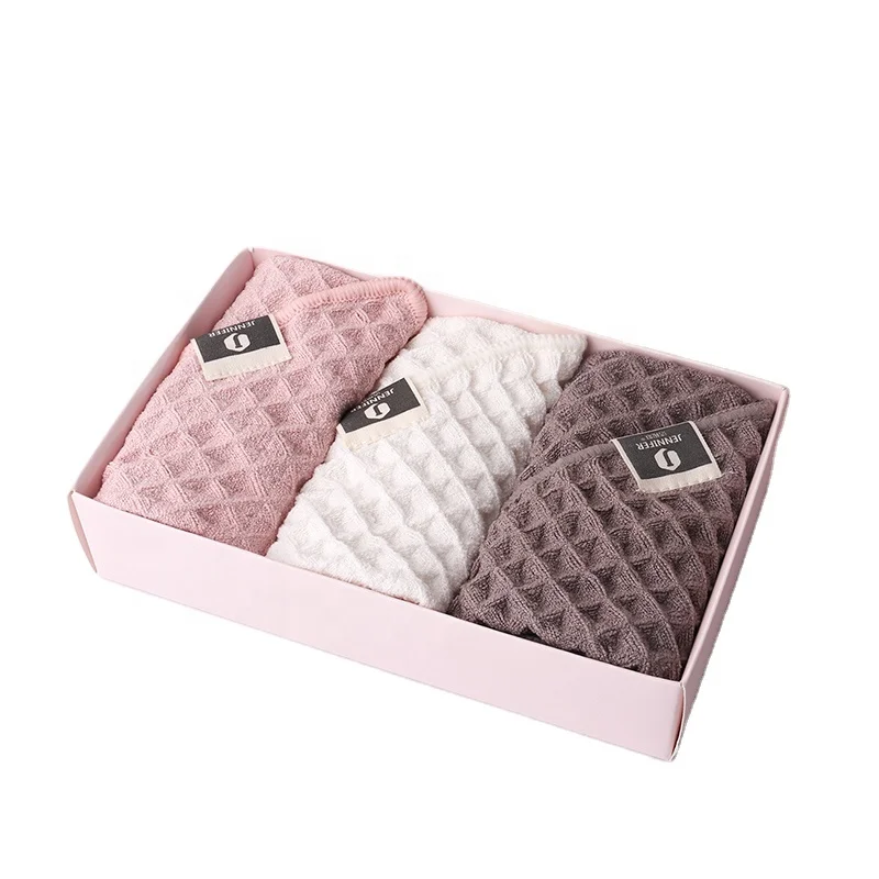 2021Wholesale Home and Kitchen Dish Towel Kids Microfiber Hand Towels Set of 3