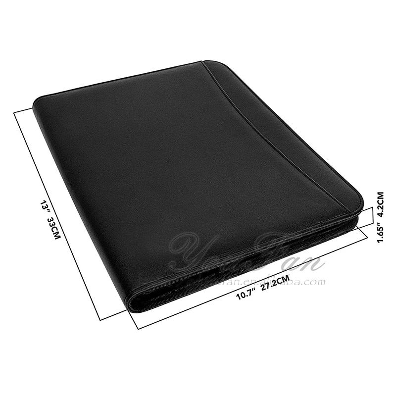 Папка для документов с 3 кольцами Padfolio из искусственной
