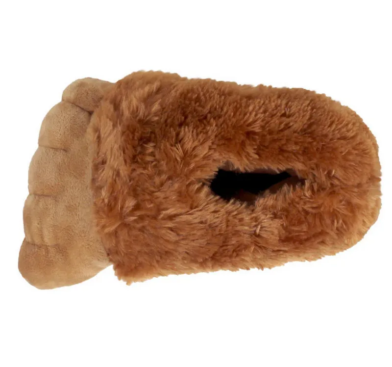 Customize Big Feet Furry Monster Adventure Slippers Hobbit Feet Costume Slippers for Adults