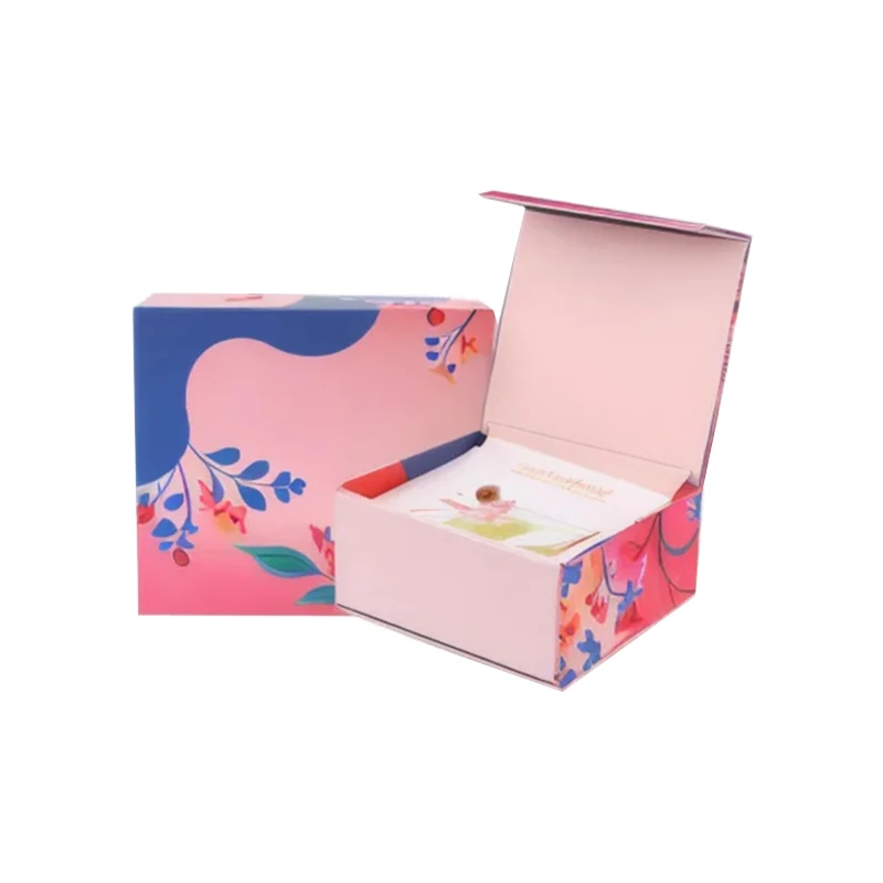 Wholesale Custom Printed makeup and cosmetic packing box with full printing