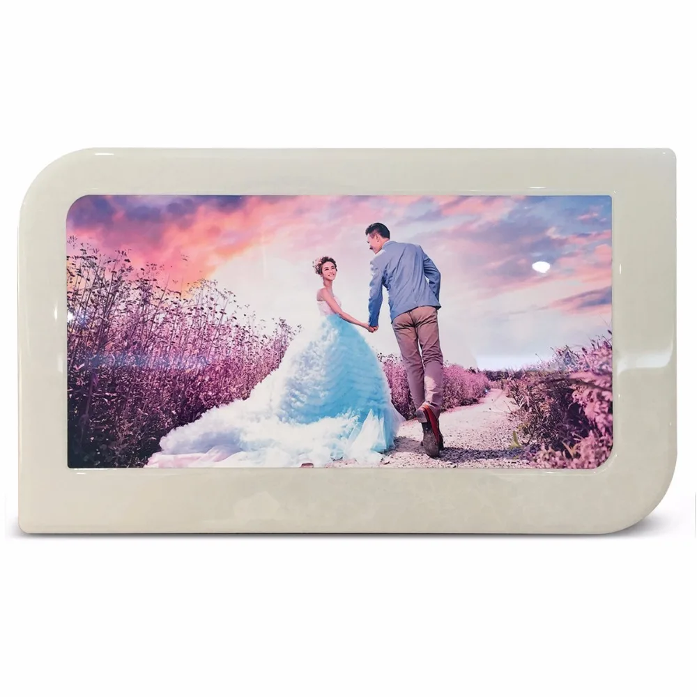 3D aluminum frame, globulite sublimation MDF with Aluminum