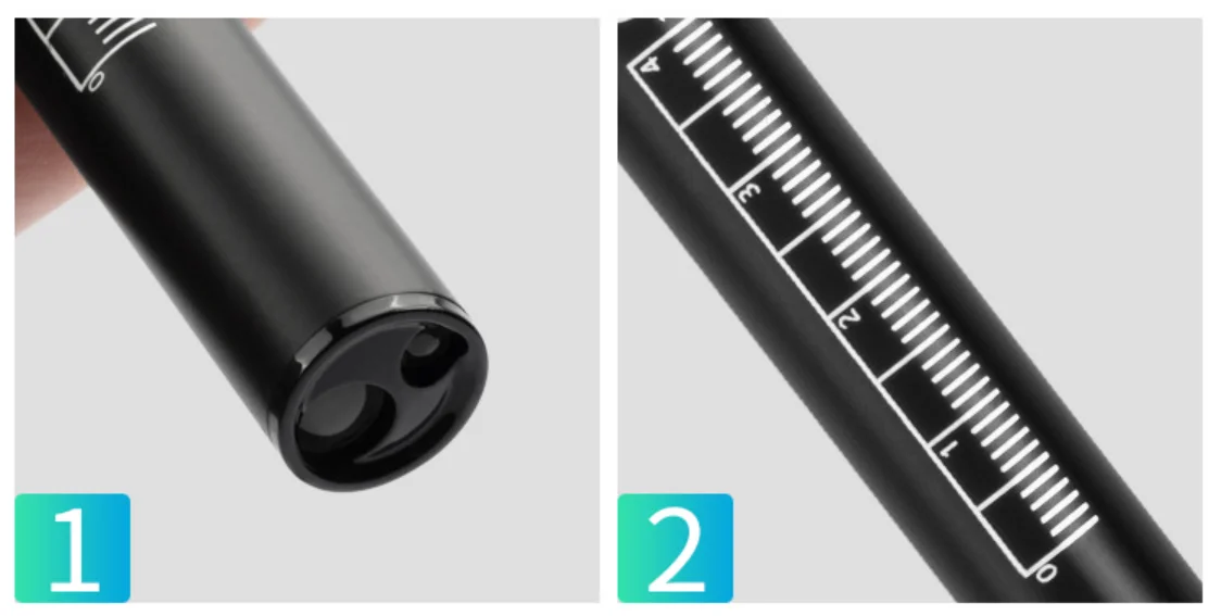 2 LEDs White +Yellow Type C USB Recharging Penlight Pocket Clip Pen Light Mini Nursing Flashlight LED Torch Lamp