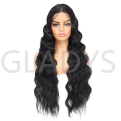 Gladys Wholesale Highlight Synthetic Wig New Arrival Glueless Wig T Part Lace Front For Black Women 26 inch Special Curly Wig