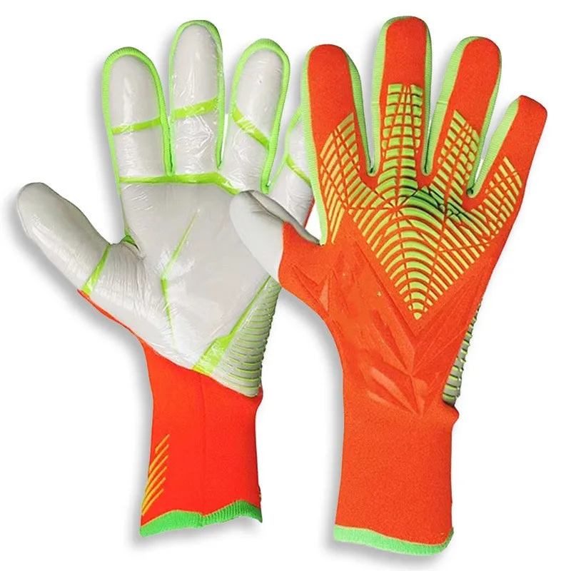 Wholesale Professional Customized Logo Anti Slip All Latex Soccer Football Goalkeeper Gloves