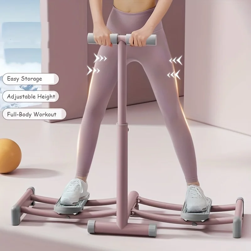 Sf  Hot Sale Home Gym Fitness Equipment With Armrest Leg Machine Leg Clamp Fitness Leg Repair Upright Stretch Ski Machine