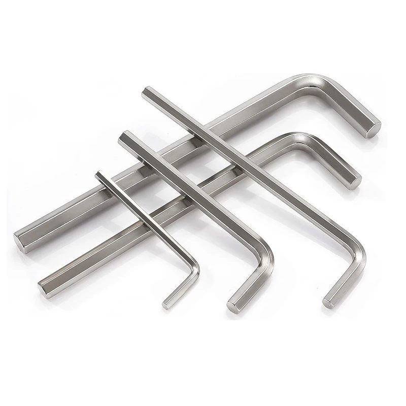Hexagon Din911 Allen Wrench Hex Key Manufacture Supply 2mm Flat Head T Handle Headless No Head Set Screw Wrench Allen Keys