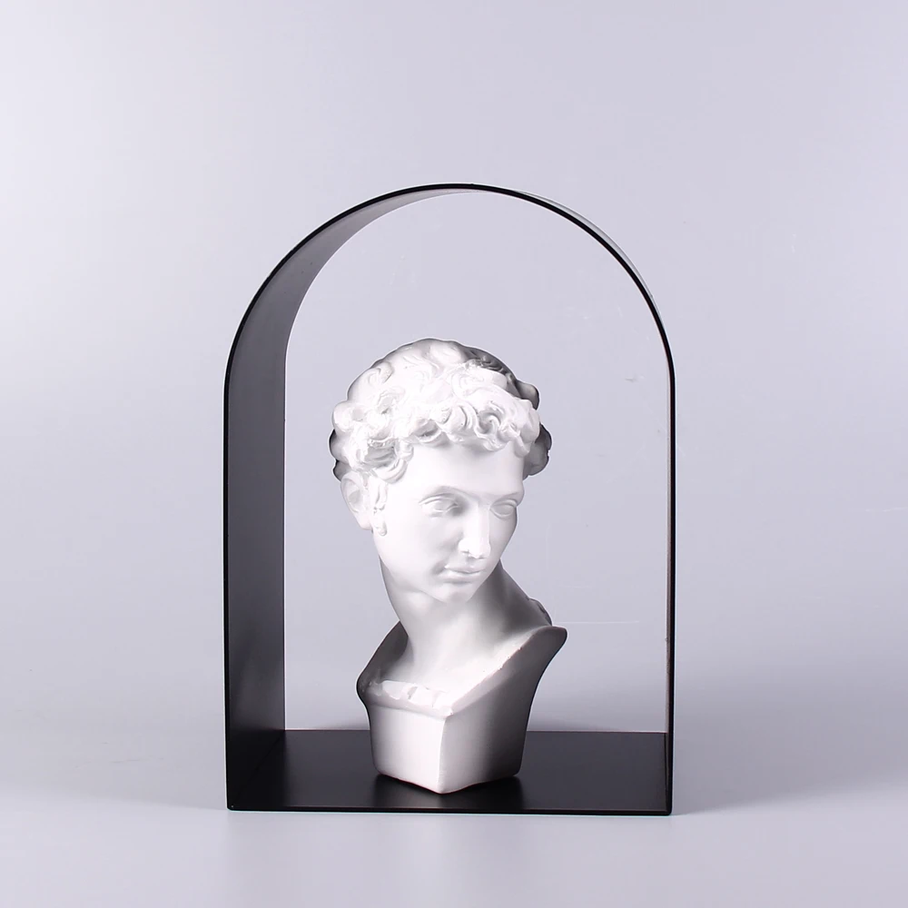 Creative Sculpture Decoration Modern Figure Ornament High Quality Women Jewelry Rack Indoor Resin Craft Home Decor