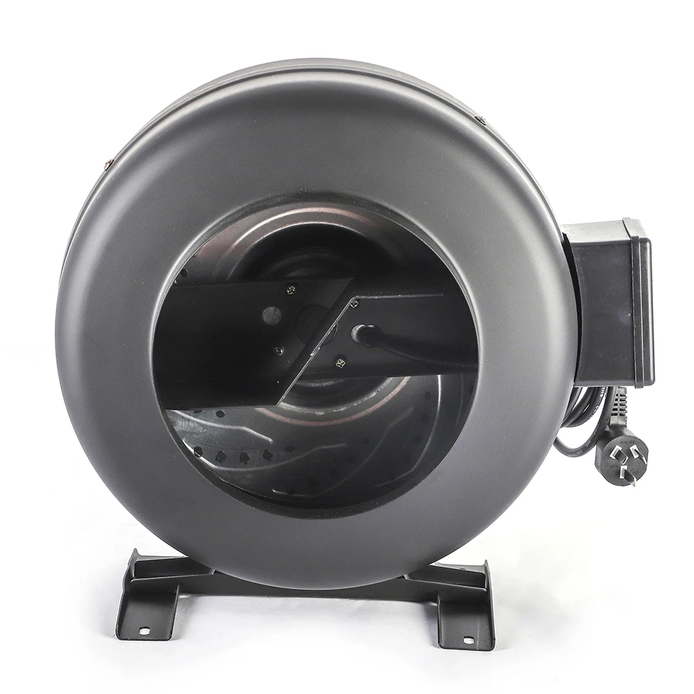 low noise 220v ac circular duct marine tunnel ventilation tube fan