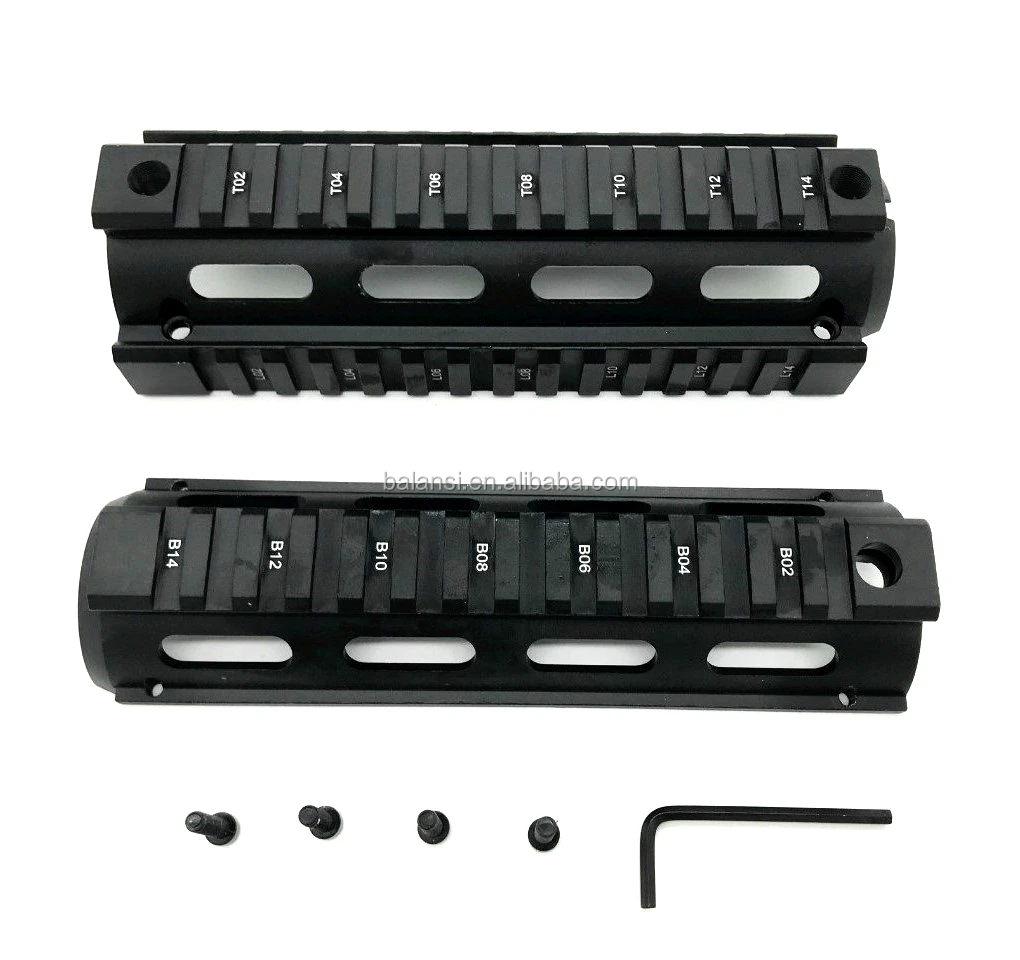 AR 15 Drop In Quad Two Piece защитная накладка из алюминия 6 7 дюйма для M4