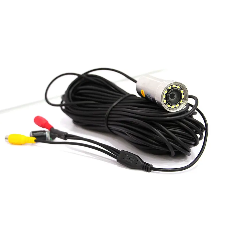 20m 90degree 12pcs LED IP68 AHD CCTV security mini camera full HD 1080P tube inspection camera