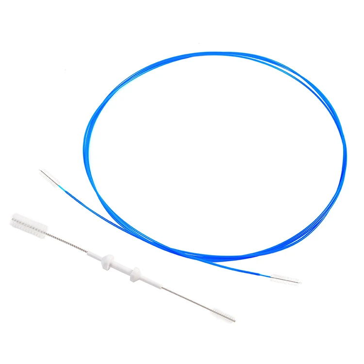 Medical nylon bristles endoscope flexible scopes cleaning brush