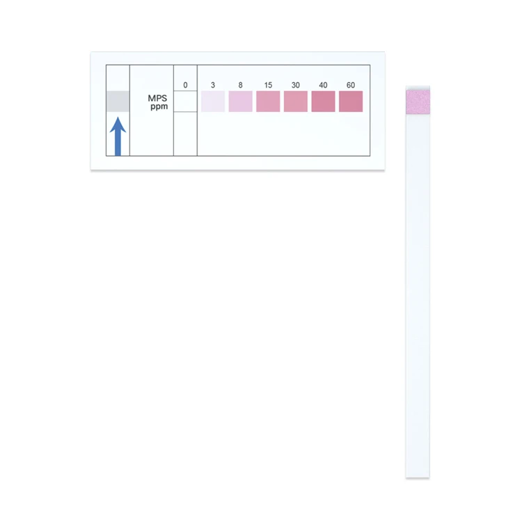High accuracy of swimming pool/hot tub/bath tub container chemical test kits water test strips MPS test kits