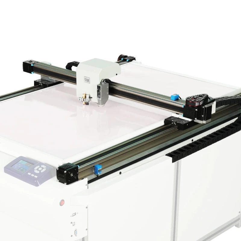 pvc cardboard flat digital die cutting machine