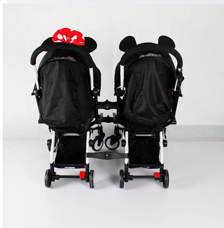 Twins baby stroller pram connector adapter for baby throne vinng babyoya stroller