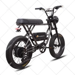 Новые поступления полностью горный велосипед 20 Электрический Bafang 48V 750W полная