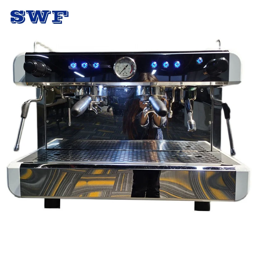 Smart Commercial Double Group Espresso Coffee Machine Cappuccino Coffee Maker Espresso Machine