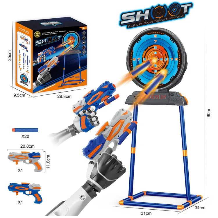 NEW ARRIVAL SOFT BULLET GUN TARGET SHOOTING  GAME WITH or WITHOUT FRAME FROM FACTORY