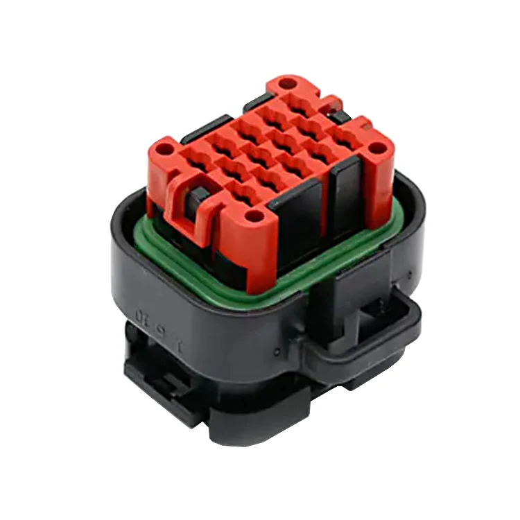 TE Connectivity 776273-1 14 pin Automotive Connector HDR Black Ampseal Series Receptacle