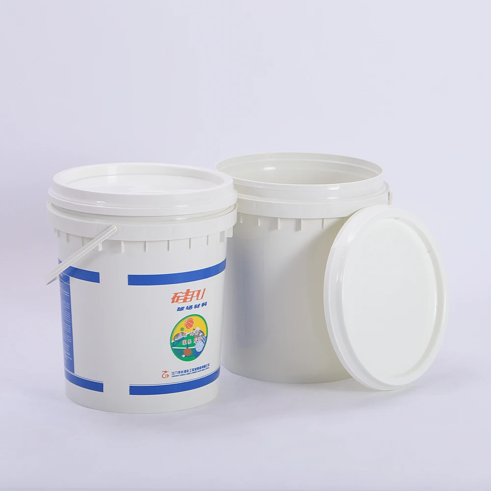 5 gallon plastic bucket with lid and handle 20L paint bucket customize LOGO