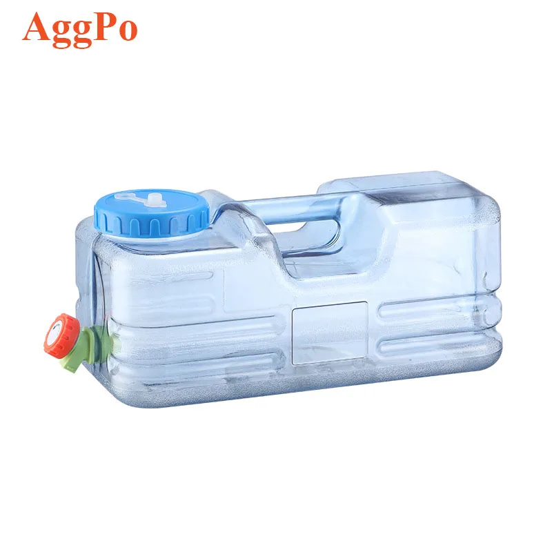 Portable Water Container with Spigot,Water Storage Camp Water Jug for Camping Outdoor Hiking - Multiple Styles