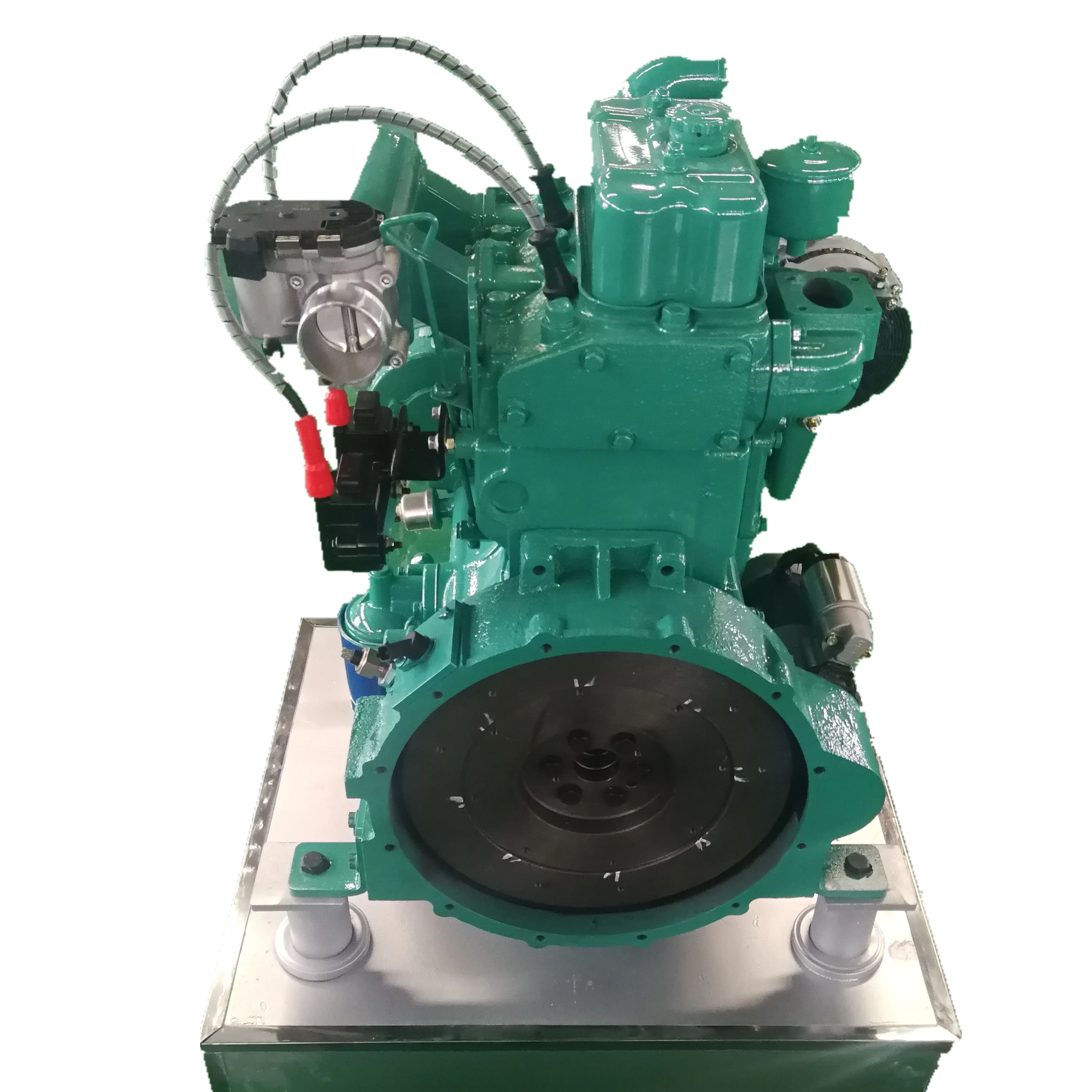 40kw 50kw  250kw LPG CNG methane engine Hot sale high quality 4 cylinder natural gas biogas engine generator set