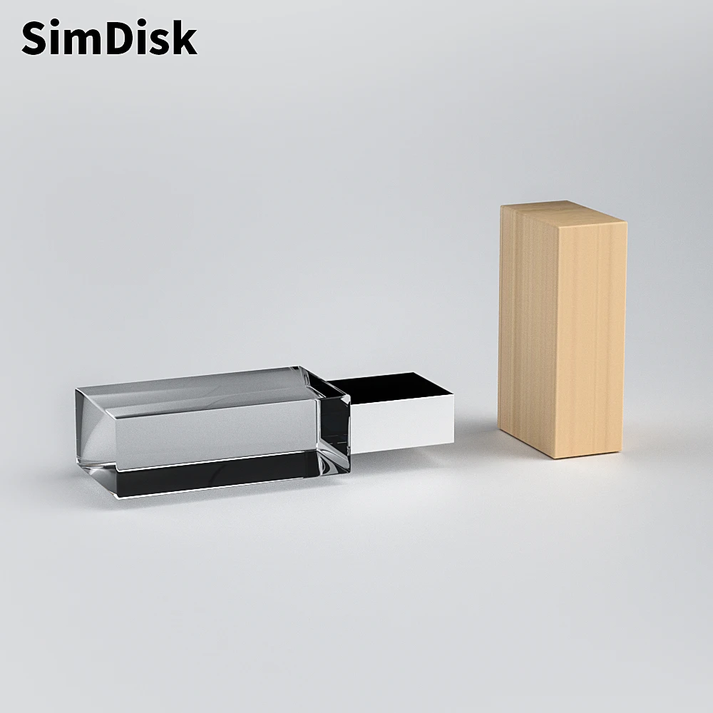 SimDisk 16GB 32GB 64GB 128GB Factory Direct sale Wedding gift USB Wood Grain Flash Drive Fashion Memory card USB3.0 Flash Drive