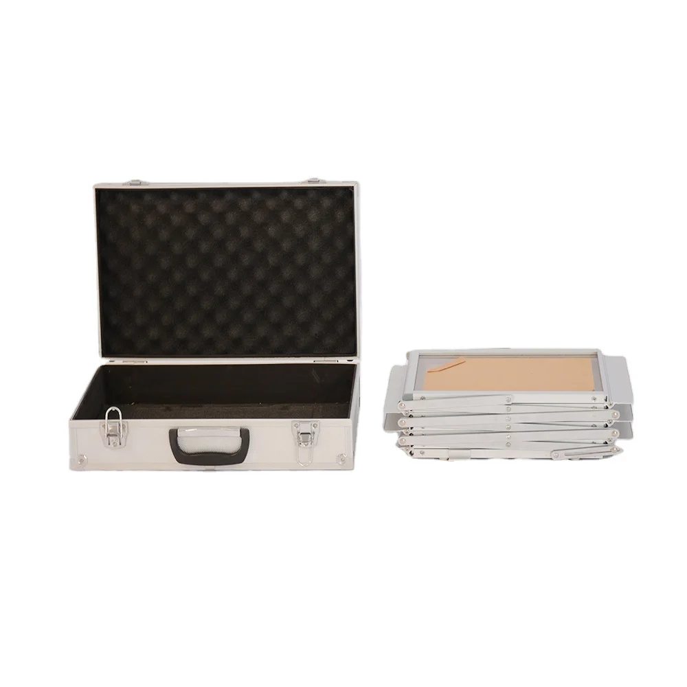 Aluminum Frame Brochure Stand Magazine Shelf Pamphlet Holder Catalog Shelf Sample Free OEM Professional 12 Days 0.35-1.15KG