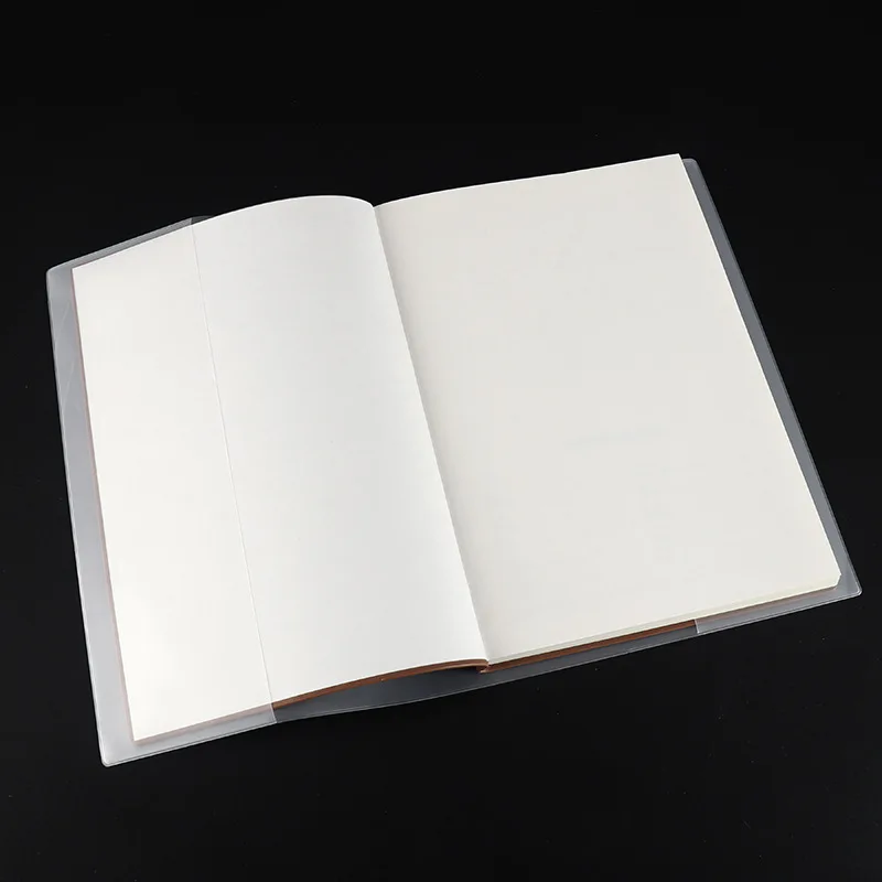Book Cover B6 A6 A5 A4 Soft Colorful PVC Plastic Clear Waterproof OEM Logo Bulk Time Packing Color Feature Material Origin Oil