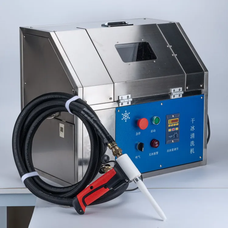 BBA industrial blasting machine with solid carbon dioxide for PCB cleaning portable dry Ice blasting cleaner mold washing tool